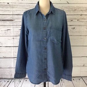 SO Authentic American Heritage Blouse  Button Down Size Small